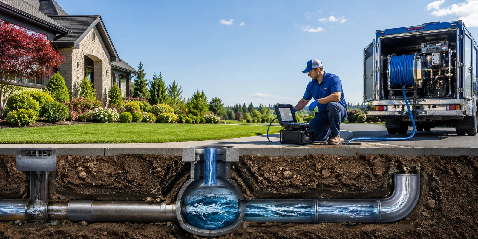 Drainage restoration information for Chantilly, VA
